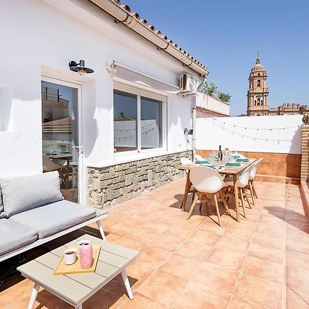 Homey Apt- Atico Con Vistas A La Catedral 马拉加 外观 照片